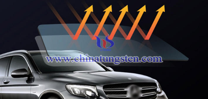 隔熱車窗玻璃用納米銫氧化鎢圖片