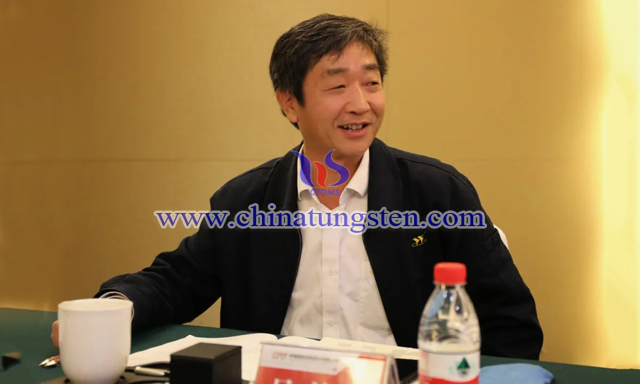 廈門鎢業(yè)總裁、中國鎢協(xié)副會長吳高潮