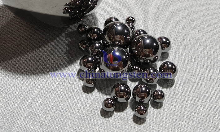 中鎢智造硬質合金球圖片