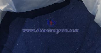 nano blue tungsten oxide image