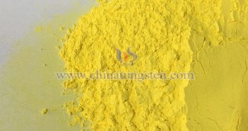 Picture of CTIA GROUP LTD yellow tungsten oxide