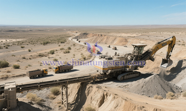 Molybdenum mine picture