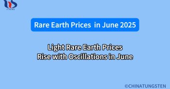 Light Rare Earth Prices Rise with Oscillations in June