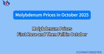 What will the molybdenum price be in october 2025