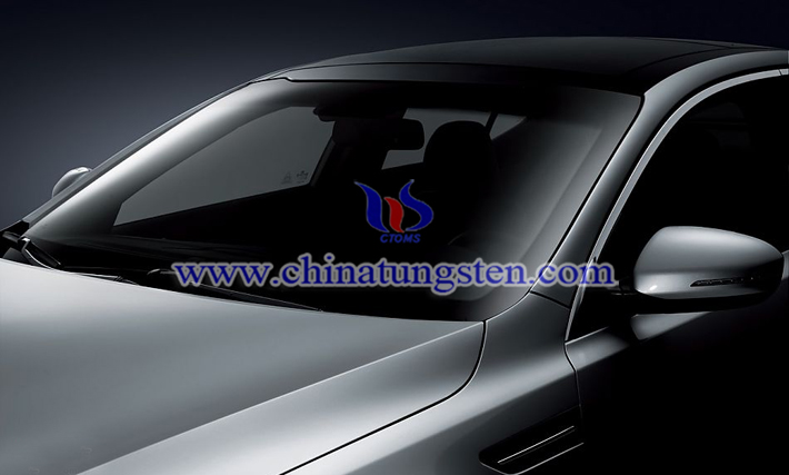 絶縁窓ガラスナノセシウムタングステンブロンズ、Cs0.33WO3寫真