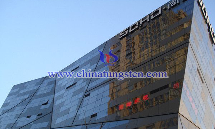 ナノ銫タングステンブロンズを含む赤外線UV遮斷材料、Cs0.33WO3寫真