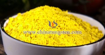 WO3-TiO2エレクトロクロミックフィルムのWO3粉末畫(huà)像