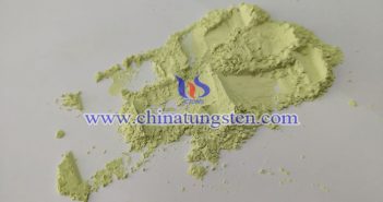 光觸媒水分解畫(huà)像に適用した黃色酸化タングステン