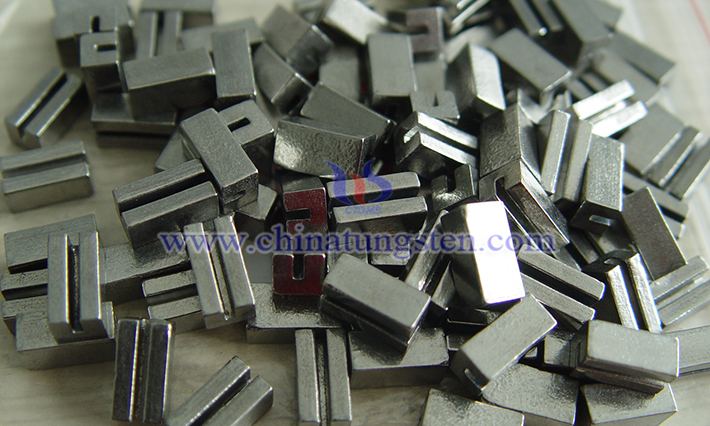 タングステン合金異形部品の畫(huà)像