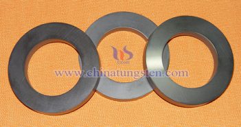 タングステン合金リングの寫真