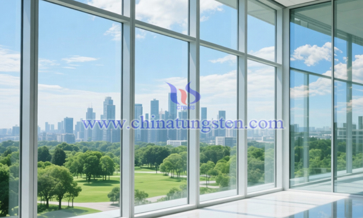 高性能省エネガラス用ナノWO3