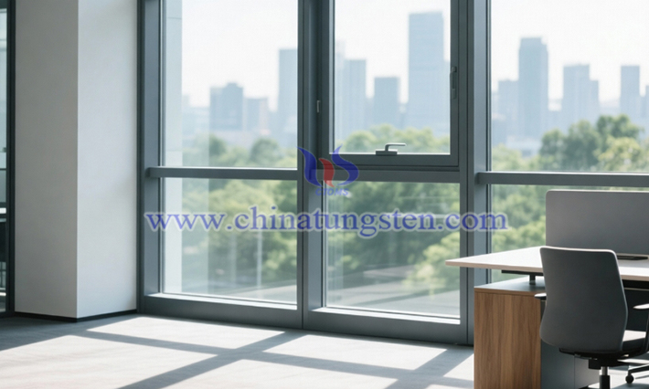 WO3を使用した省エネガラス