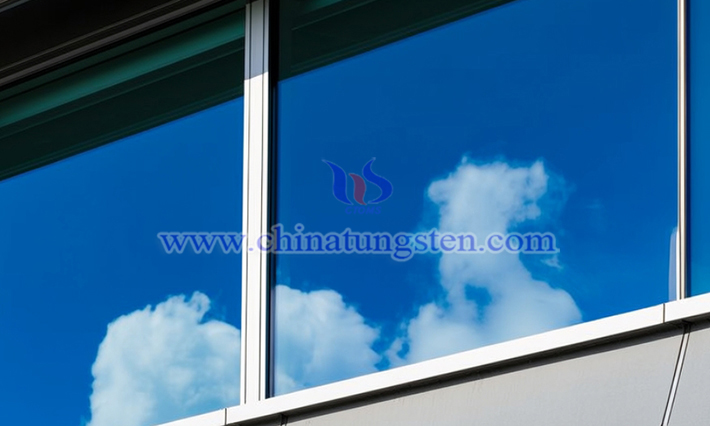 建築用ガラスの省エネコーティング用WO3粉末
