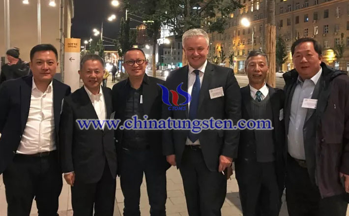 劉良先秘書長(zhǎng)一行赴莫斯科參加國際鎢協(xié)第30屆年會(huì)圖片