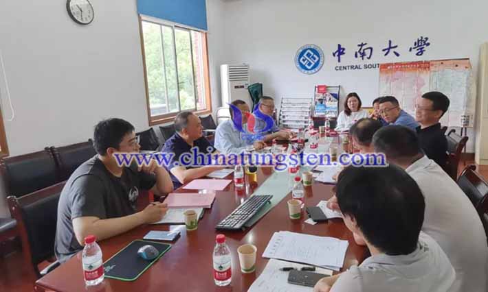 鎢協(xié)會長到長沙科研單位、高校及企業(yè)調研圖片
