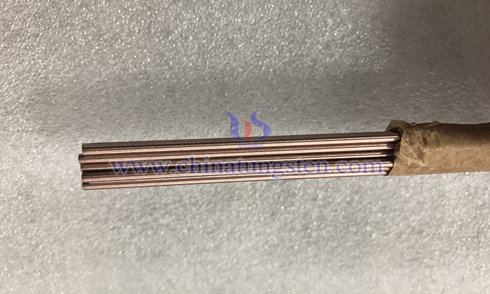 中鎢智造鎢鎳銅合金棒圖片