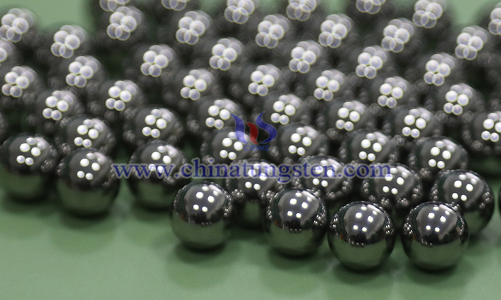 中鎢智造硬質合金球圖片