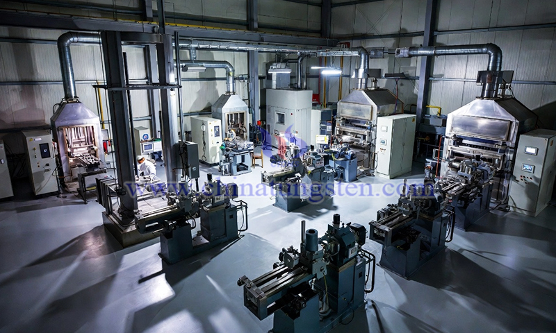 鎢制品生產(chǎn)車間圖片